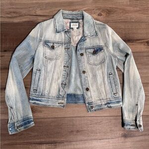 Forever 21 Women's Light Blue Jean Jacket